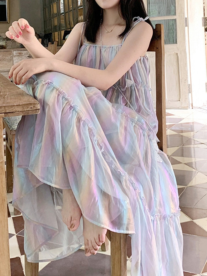 Hologram Cute Sweetie Lolita Long Dress