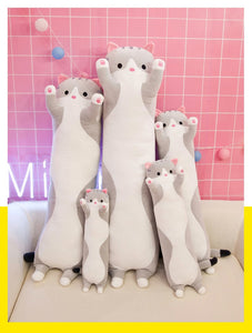 Kawaii Anime Stuffed Toy Hug Cute Cat Plush Pillow