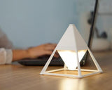 Pyramid Touch Activated Diamond Lamp