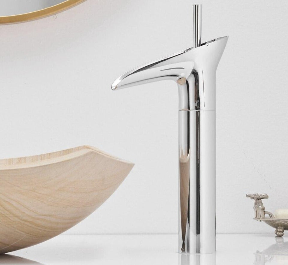 Clifton - Elegant Single Handle Waterfall Bathroom Faucet