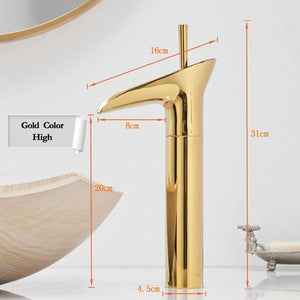 Clifton - Elegant Single Handle Waterfall Bathroom Faucet